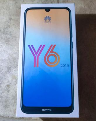 Huawei Y6 2019 Midnight Black - NUOVO SIGILLATO