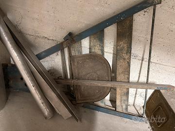 Banco morsa da idraulico