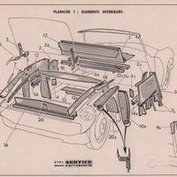 Catalogo libro carrozzeria CITROEN DS19 CABRIOLET