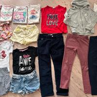Stock 15 pezzi abbigliamento bimba 9/10 anni