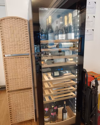 Cantina vini doppia temperatura 