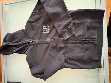Felpa CP  Company colore nero 12 anni