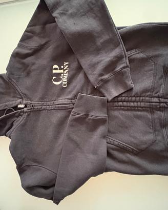 Felpa CP  Company colore nero 12 anni