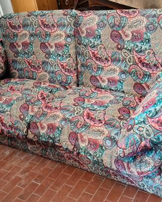 divano letto 2/3 posti in tessuto