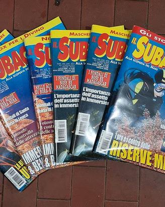 Riviste Il Subacqueo anni ’90 - 2000