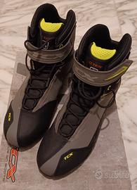 Scarpe moto TCX grey-yellow fluo 42 NUOVE