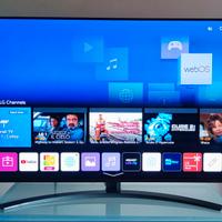 SMART TV LG 49SM8200PLA NanoCell, Wi-Fi Nero