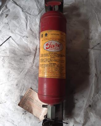 ESTINTORE  per auto e fuoristrada 4x4 d'epoca