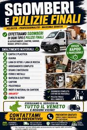 Eseguo smaltimenti vario genere in tutto il veneto