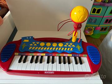 Pianola e chitarra elettrica Bontempi