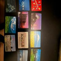 Lotto schede telefoniche NTT Giapponesi RARE