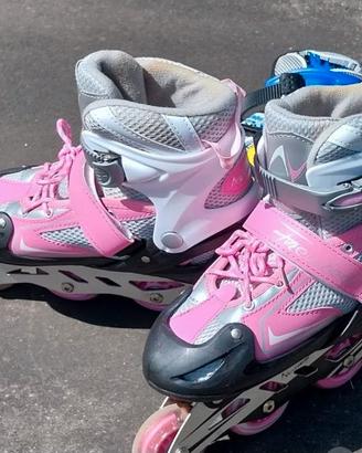 2 paia pattini risa e blu misura da 37 a 40 regola