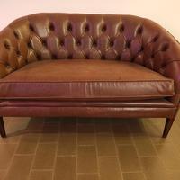 Divano Chesterfield Vintage originale 