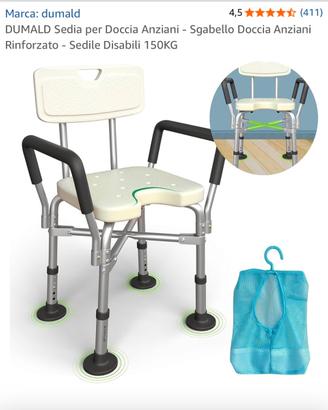 Sedia per bagno anziani