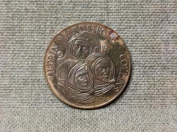 Medaglia sbarco sulla Luna vintage