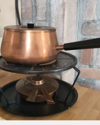 Pentola per Fondue  in Rame