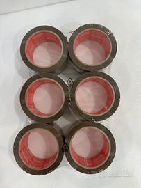 Nastro adesivo da imballaggio avana 50x66mt-6PZ-