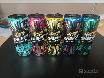 Lattine Energy Activator Lemon Soda