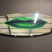 SPECCHIO LABBRA OMAGGIO A MAN RAY DINO GAVINA