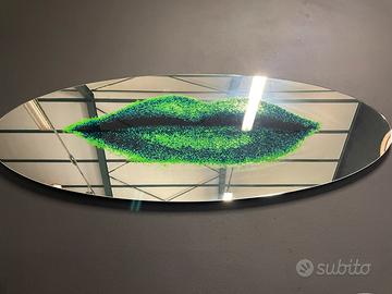 SPECCHIO LABBRA OMAGGIO A MAN RAY DINO GAVINA