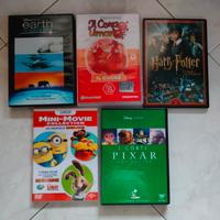 Lotto di 5 Dvd per bambini
