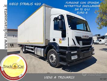 IVECO STRALIS 420-2016-FURGONE+SPONDA-€6