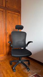 Sedia ergonomica da ufficio TRATTABILE