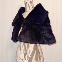 Mantellina in pelliccia vera - Massimo Rebecchi