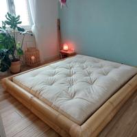 Futon Matrimoniale in cotone 160 x 200 (H14/15cm)