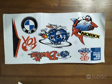 Foglio Adesivi Vintage Troy Lee