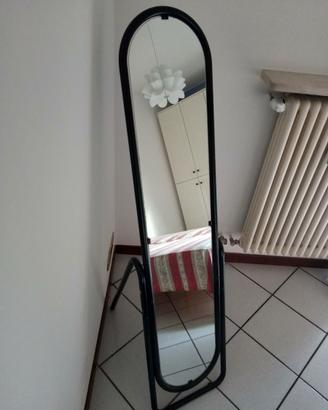 Specchio da terra Miralite, nero