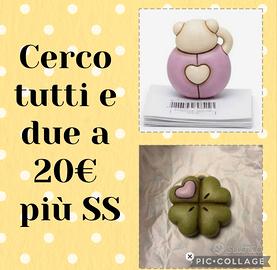 Quadrifoglio e coccinella bauli