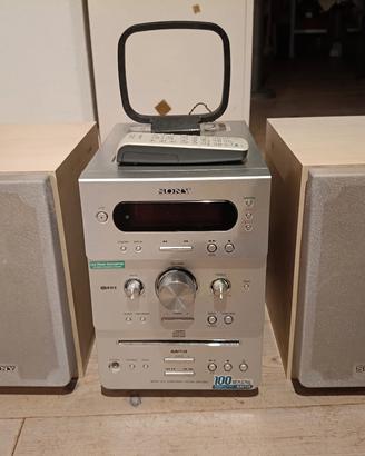Sony radio CD cassette radio stereo 