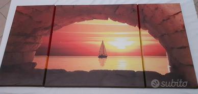 Quadro Paesaggio Mare