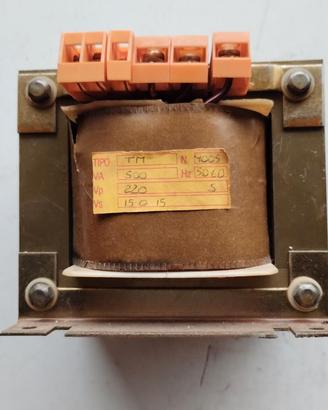 trasformatore corrente 220 a 17 e 12 (29) v 500va