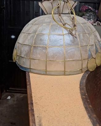 lampadario vintage Anni 70