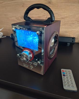 micro hifi Radio fm / lettore usb/smart card 