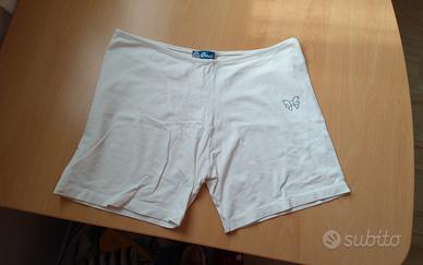 Pantaloncini corti bianchi da donna 