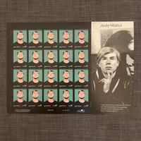Francobolli USA Andy Warhol – foglietto completo