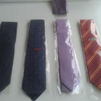 Cravatte Battistoni,Lamberti,A.Ties, 7 camice nuov