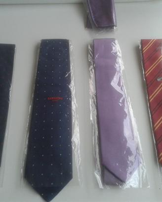 Cravatte Battistoni,Lamberti,A.Ties, 7 camice nuov