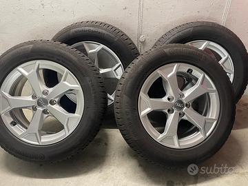 gomme invernali + cerchi lega per Audi Q 3