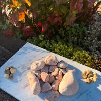 Ciottoli Rosso Verona,decorativi per esterno