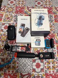 Insta x3 in garanzia con accessori