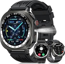 Smartwatch con torcia, schermo AMOLED da 1,43”