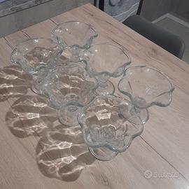 Servizio da 6 per gelato e macedonia