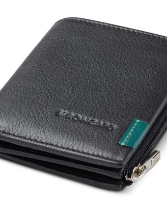 Portafoglio In pelle nero uomo piccolo Roncato