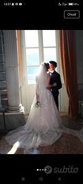 Abito da sposa Pronovias originale + velo e sottog