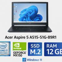 Acer Aspire 5  i7-8550U Ram 12  256 Gb Windows 11