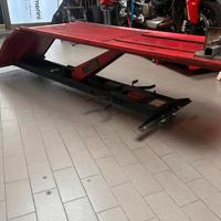 Ponte moto pneumatico ad aria compressa